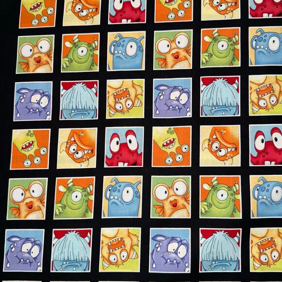 Monster’ocity by Shelly Designs for Henry Glass Fabrics - 1 Yard - Halloween - Picture 2 of 9